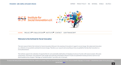 Desktop Screenshot of isinova.org